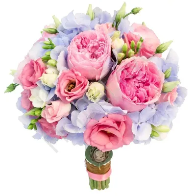 Букет Невесты Из Гортензии от салона цветов Флордель