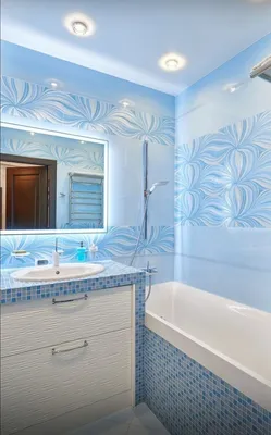 Голубая ванная: идеи и секреты правильного дизайна (55 фото) | Дизайн и  интерьер ванной комнаты