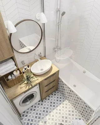 Дизайн ванной комнаты в хрущевке (фото) – идеи интерьера ванной