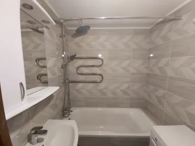 Дизайн ванной комнаты в хрущевке - 74 фото современного интерьера