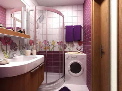 Ванная комната в хрущевке: фото интерьера после ремонта в маленькой ванной