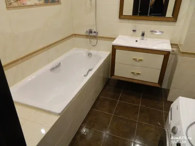 Ремонт ванной комнаты под ключ - цена в Рязани