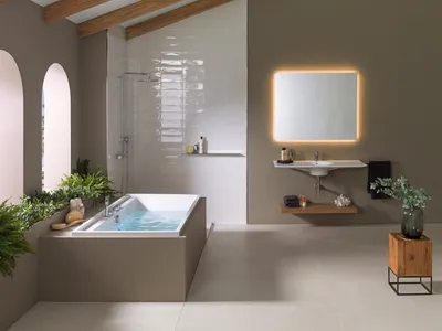 Ванные комнаты на мансарде: как оформить и...