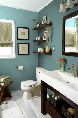 Покраска ванной комнаты, окраска стен в ванной: чем покрасить стены в ванной  вместо плитки, как покрасить стены в ванной, какой краской
