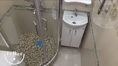 Ванная комната с душевым поддоном - YouTube