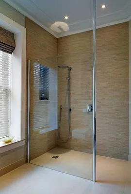 Душ без поддона или ограждения: как оформить ванную комнату с душем без  ограждения?