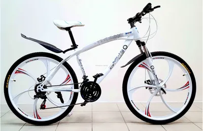 Велосипед BMW X1 26'' литые диски, оборудование Shimano, цвет белый