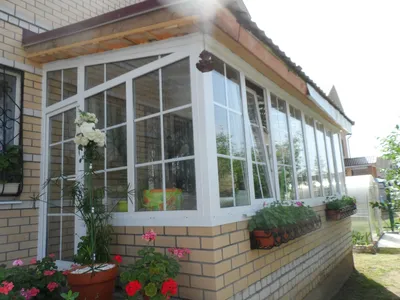 Веранда к дому с пластиковыми окнами (42 фото) - красивые картинки и HD фото