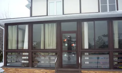 Пластиковые окна для веранды и террасы на дачу