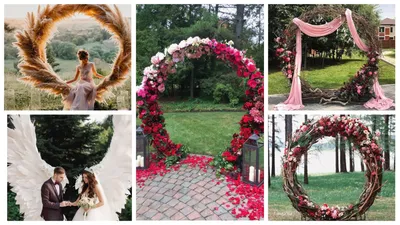 Свадебные арки: 50 примеров креативного декора праздника Идеи декора