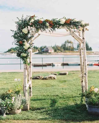Весільна арка своїми руками фото