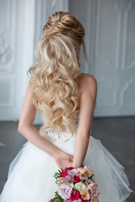 Свадебные прически с накладными волосами (56 фото)