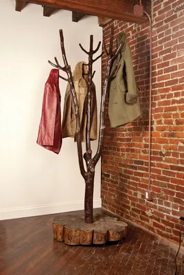 Деревянная вешалка своими руками (35 фото) - DecorWind