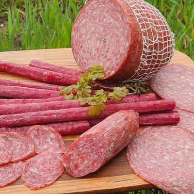 Колбаса \"Салями\" - Полесские деликатесы. Купить с доставкой по Украине
