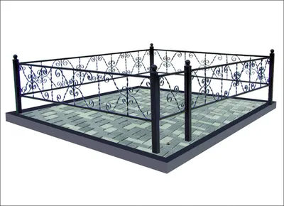 Купить ритуальные оградки на могилу в Красноярске по низким ценам
