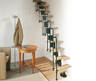 Винтовая лестница на второй этаж – как правильно построить — Свой дом мечты