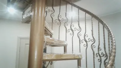 Винтовая лестница своими руками.Spiral staircase homemade - YouTube
