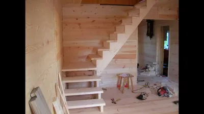 Установка деревянной лестницы своими руками | столярная мастерская «БукДуб»
