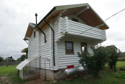 Наружная отделка деревянного дома по реальным ценам в СПб | Конопатим