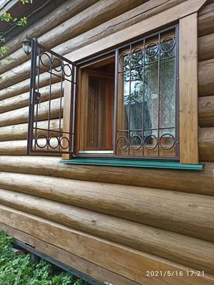Купить решетки на окна для дачи недорого в Москве - Раздвижные решетки на  окна на даче цена