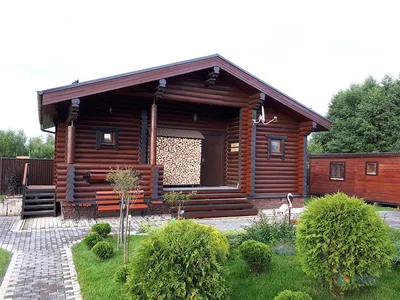 Фото проектов покраски деревянного дома снаружи