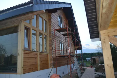 Покраска деревянного дома в Уфе. Прайс лист на покраску