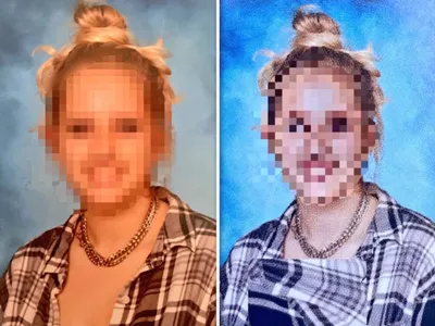 Школа отфотошопила портреты учениц в выпускном альбоме через декольте