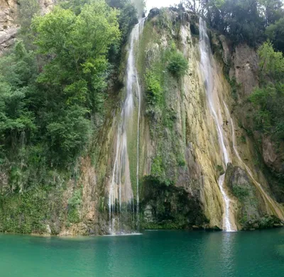 Водопады Крыма - самые популярные туристические точки - самые красивые  водопады