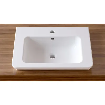 Раковина врезная для ванной комнаты Lavinia Boho Bathroom Sink 33312009,  фарфор, 60 см в Рязани – купить по низкой цене в интернет-магазине Леруа  Мерлен
