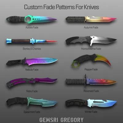 Энтузиаст представил концепт новых ножей для CS:GO — работа выглядит  неоднозначно - CQ