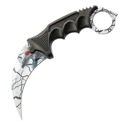 Нож CS GO керамбит Белый дракон (Арт. HCS-8) - купить в интернет-магазине