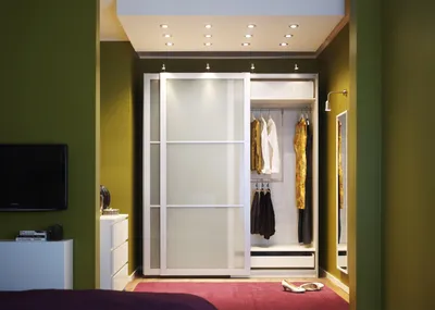 Как выбрать встроенный шкаф в прихожую - дизайн и варианты его размещения 👔