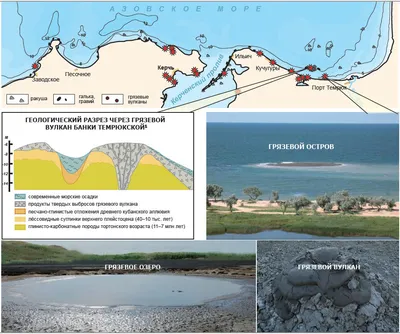 АИС ЭкоАМ - Грязевые вулканы побережья и дна Азовского моря