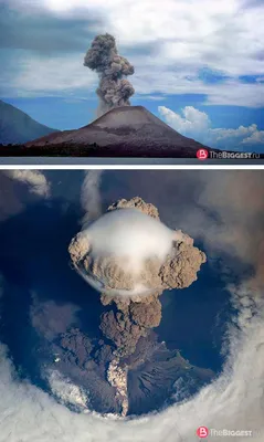 Удивительно красивые фотографии вулканов и их извержений