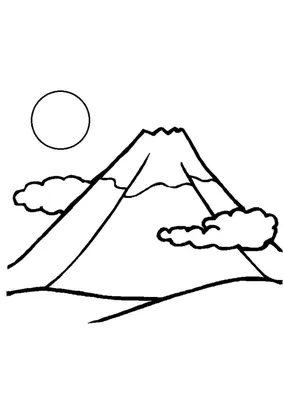 Нарисовать строение вулкана - 22 фото