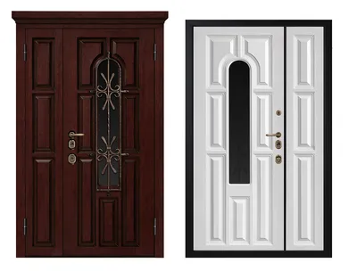 Металлическая входная дверь со стеклом для частного дома CM1860/5 E2 -  Metaluks