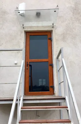 Входная дверь ПВХ со стеклопакетом | Calida