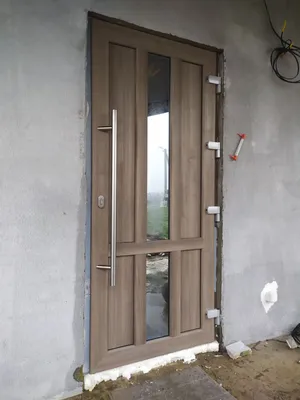 Входная Дверь с двухсторонней ламинацией - Окна ПВХ Минск в Окна Пласт