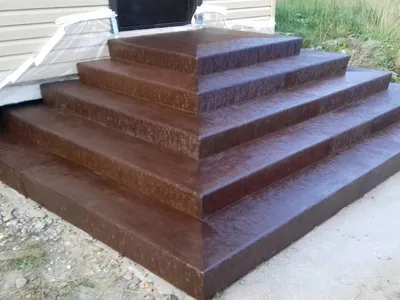 Выполненные работы по облицовке ступеней и ремонту лестниц - Монолит