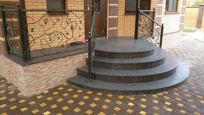 Лестница на улице в частном доме (76 фото) » НА ДАЧЕ ФОТО