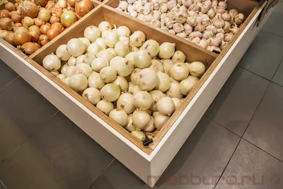 Торговая мебель для овощей и фруктов | Mebburo