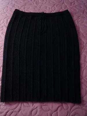 ОЧЕНЬ теплая юбка | Вязание для женщин спицами. Схемы вязания спицами