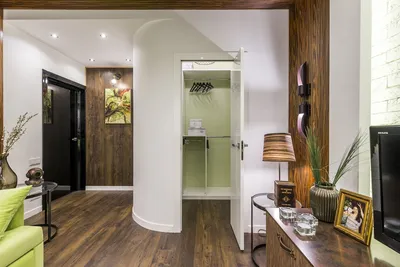 Интересный дизайн гостиной (19кв м) в стиле лофт , в которой нашлось место  гардеробной площадью в 3к: adcitymag — LiveJournal