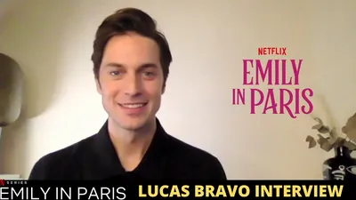 Lucas Bravo \u0026 Lucien Laviscount Interview: Emily In Paris Season 2