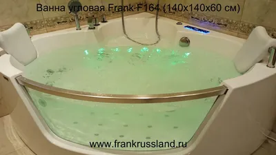 Гидромассажные ванны Frank. Сайт производителя