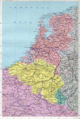 Люксембург, Бельгия и Нидерланды на подробной политической карте Европы.  Подробная Русскоязычная политическая карта Европы | Raster Maps | Карты  всего мира в одном месте