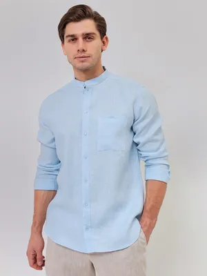 Льняная мужская свободная рубашка In Linen 29006122 купить в  интернет-магазине Wildberries