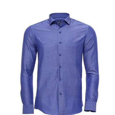 Мужская рубашка с рисунком в синюю точку купить недорого — выгодные цены,  бесплатная доставка, реальные отзывы с фото — Joom