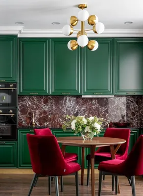 Интерьер в зеленых цветах: как оформить квартиру | Candellabra