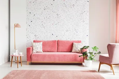 Применение розового цвета при ремонте и оформлении интерьера квартиры
